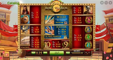 rome warrior bonus|Rome Warrior (BF games) Slot Review .